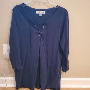 Old Navy maternity shirt, Navy, Lg